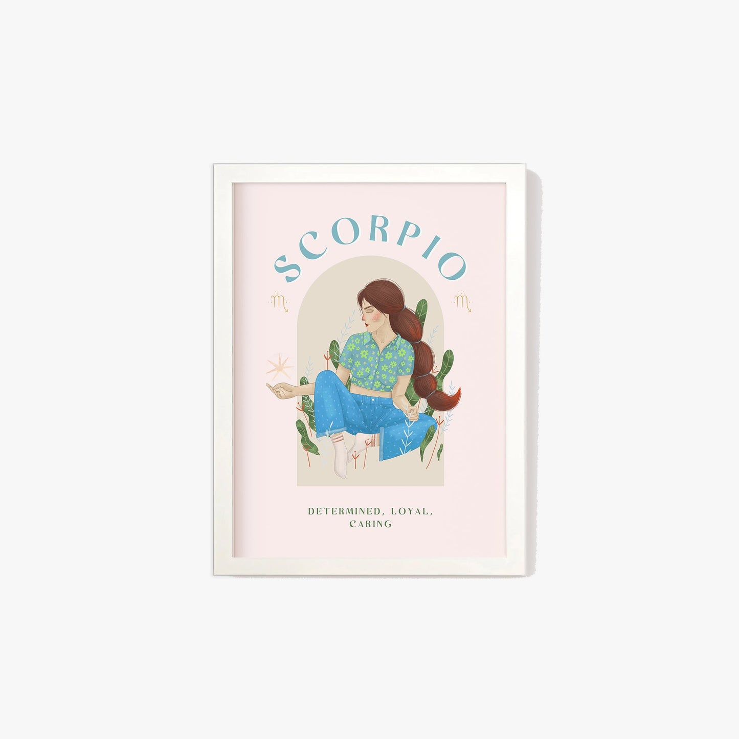 Scorpio Illustration Print