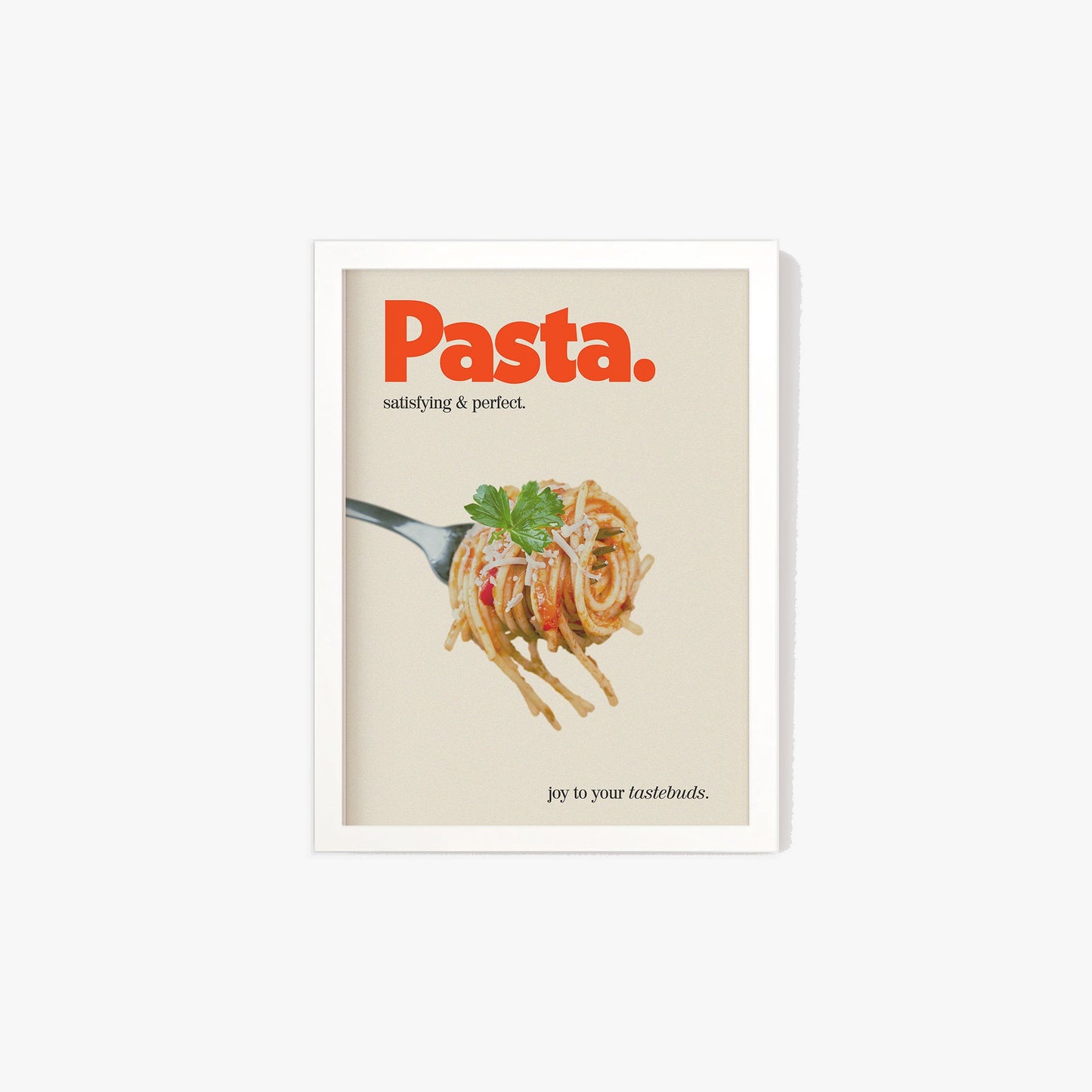 Retro Pasta Print