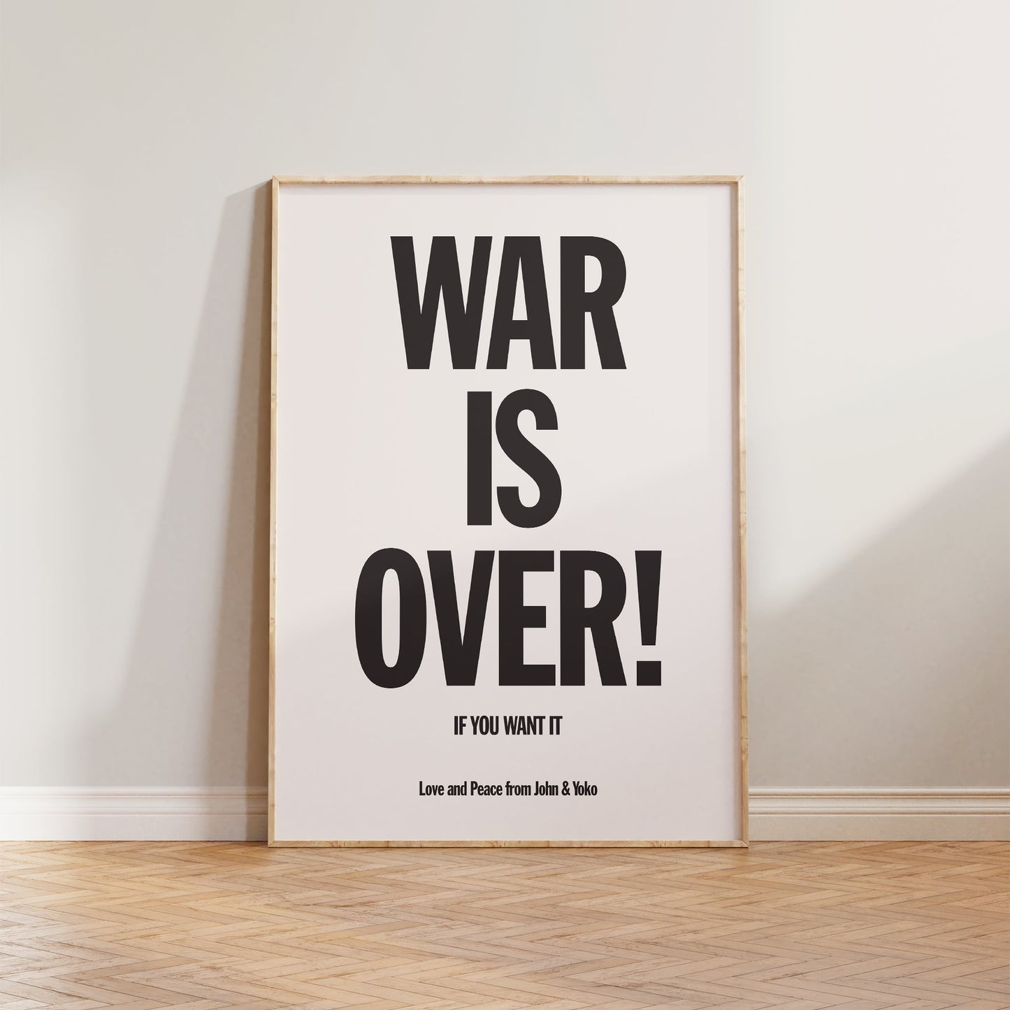 War Is Over Print