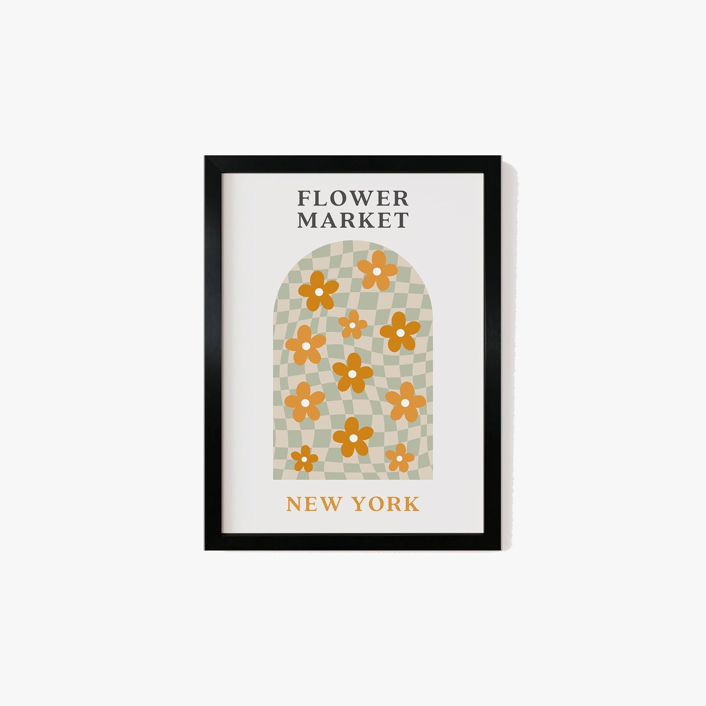 Flower Market New York Print