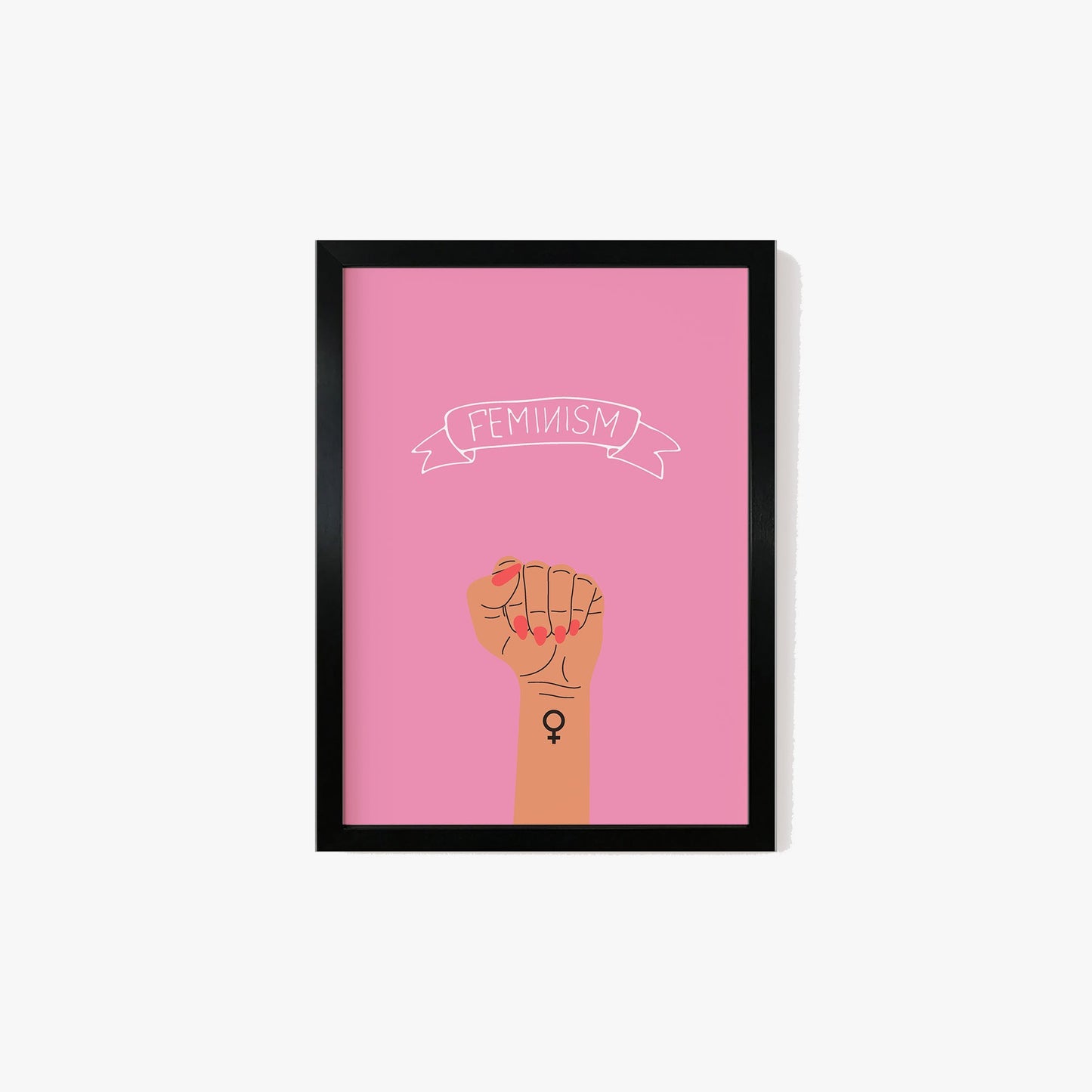 Feminist Fist Print