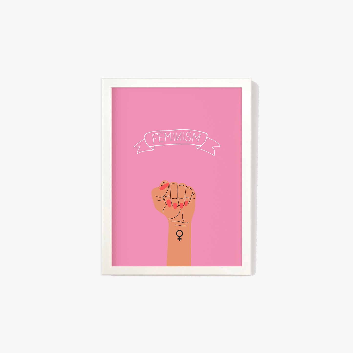 Feminist Fist Print