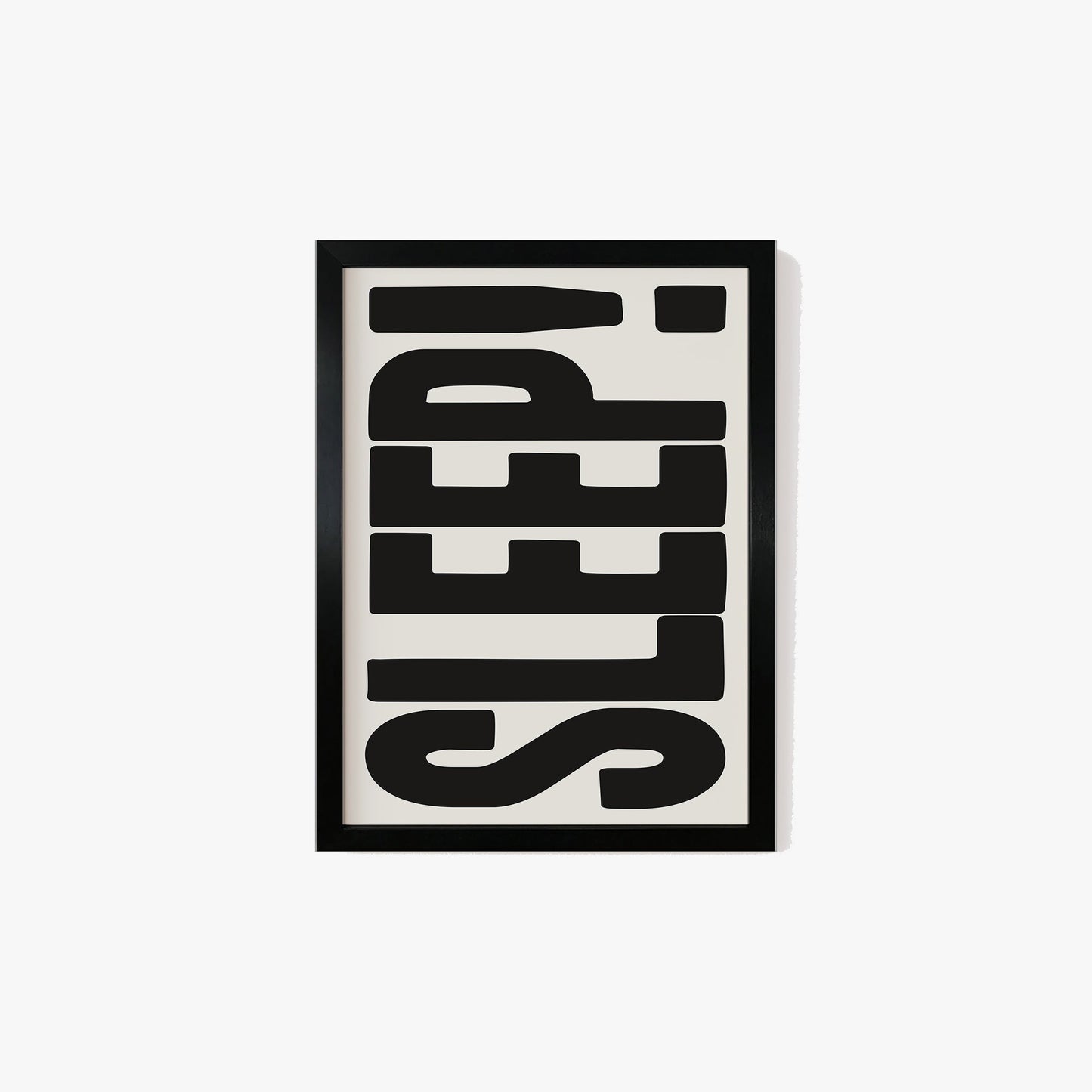 Sleep Bold Print