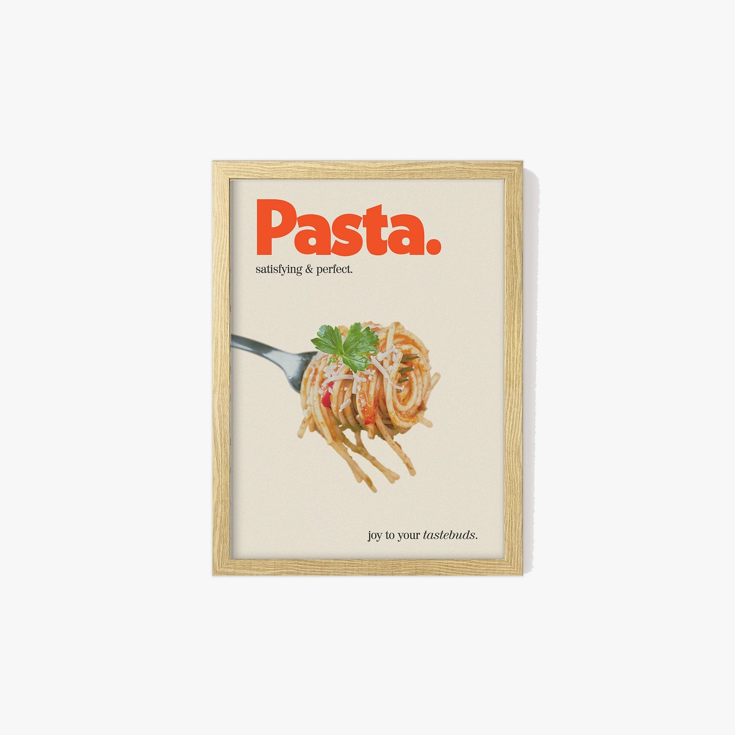 Retro Pasta Print