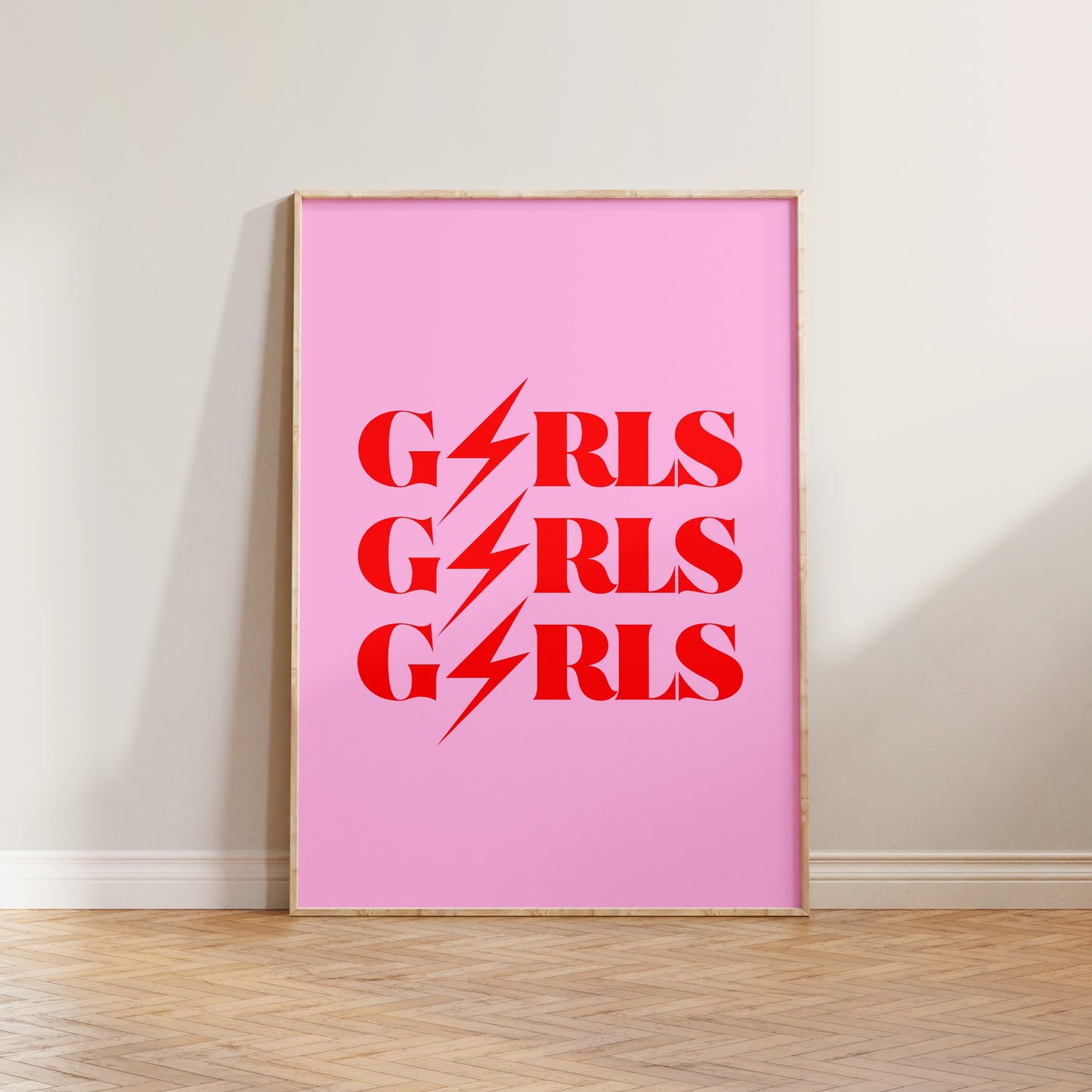 Girls Girls Girls Print