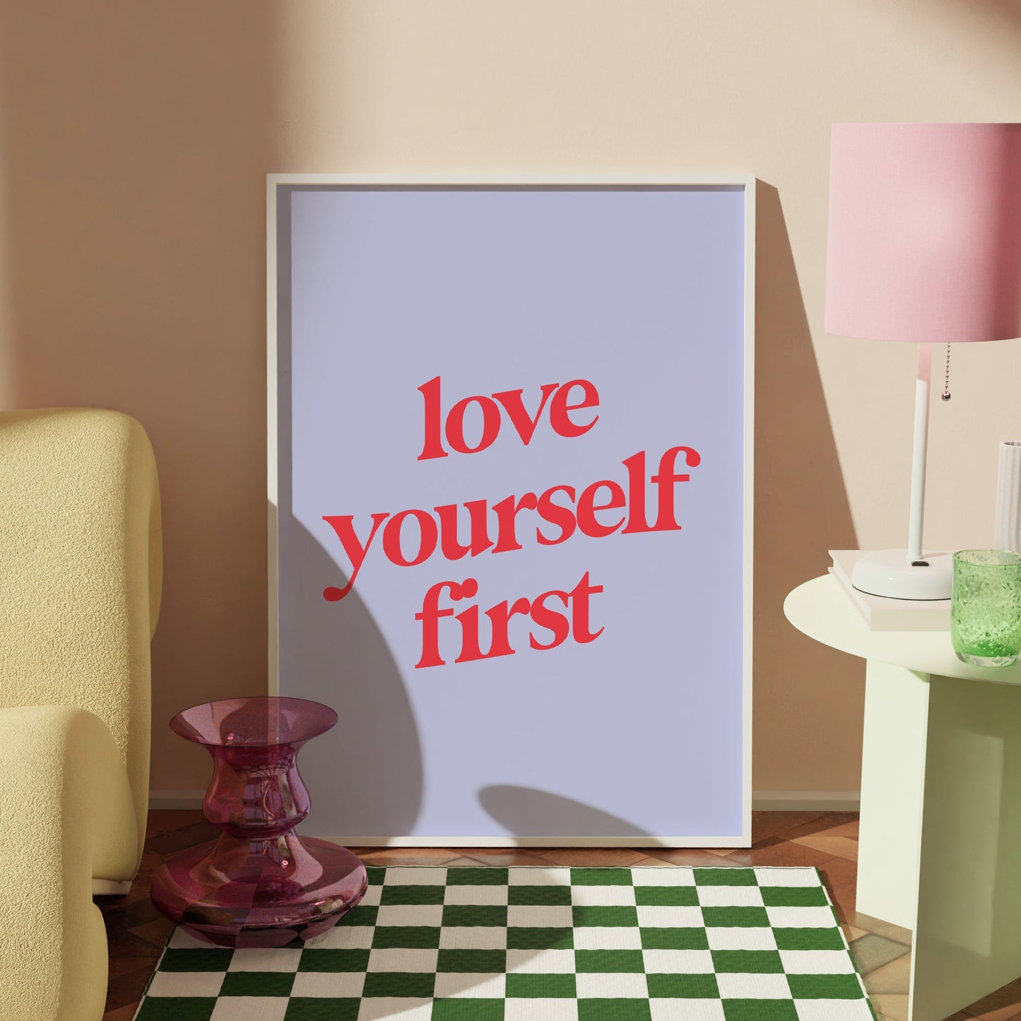 Love Yourself First Print