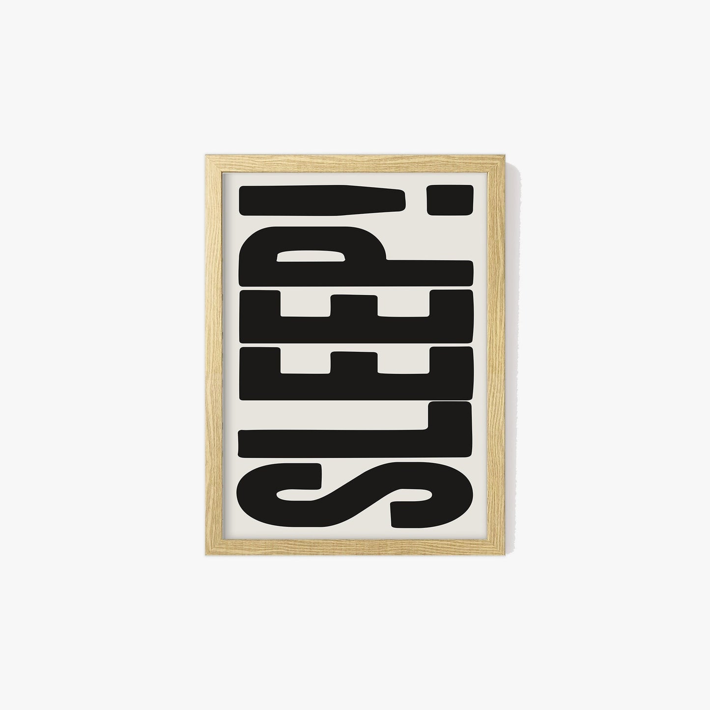 Sleep Bold Print