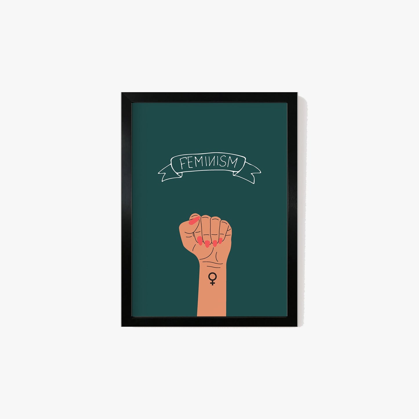 Feminist Fist Print