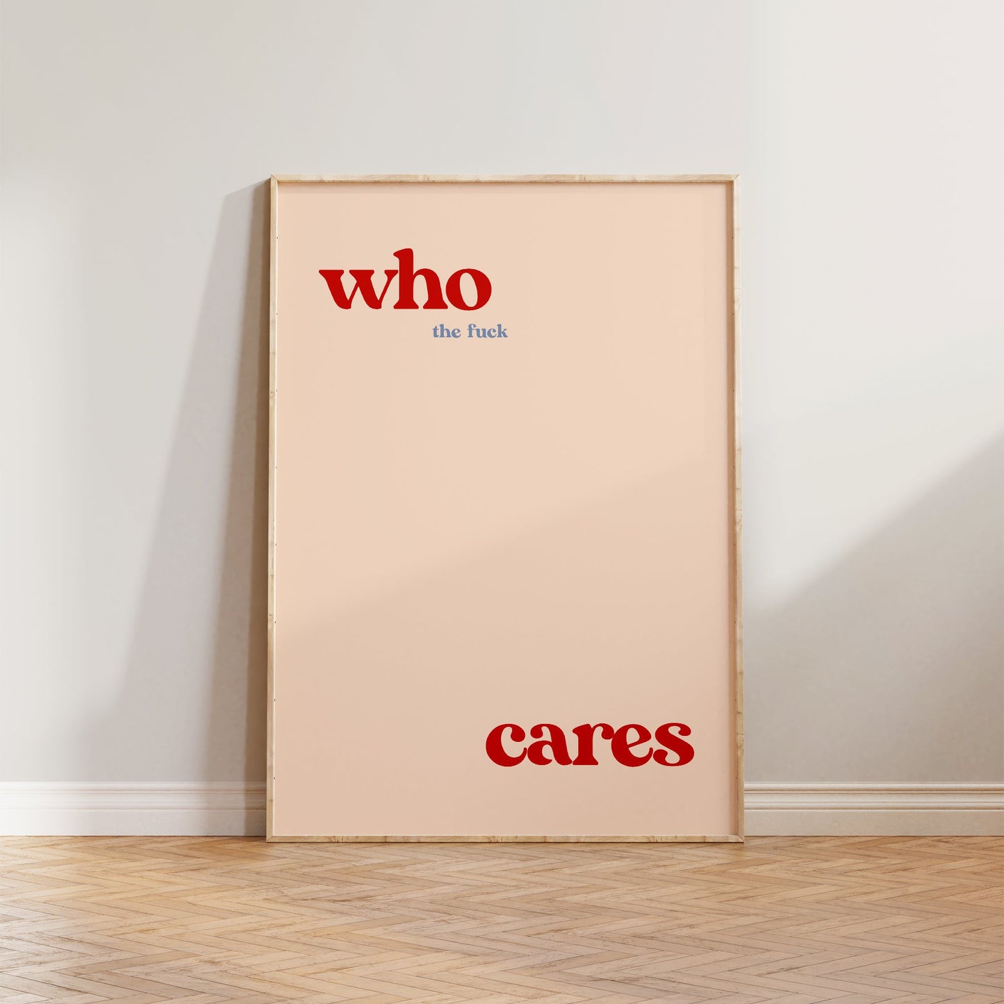 Who Cares Print