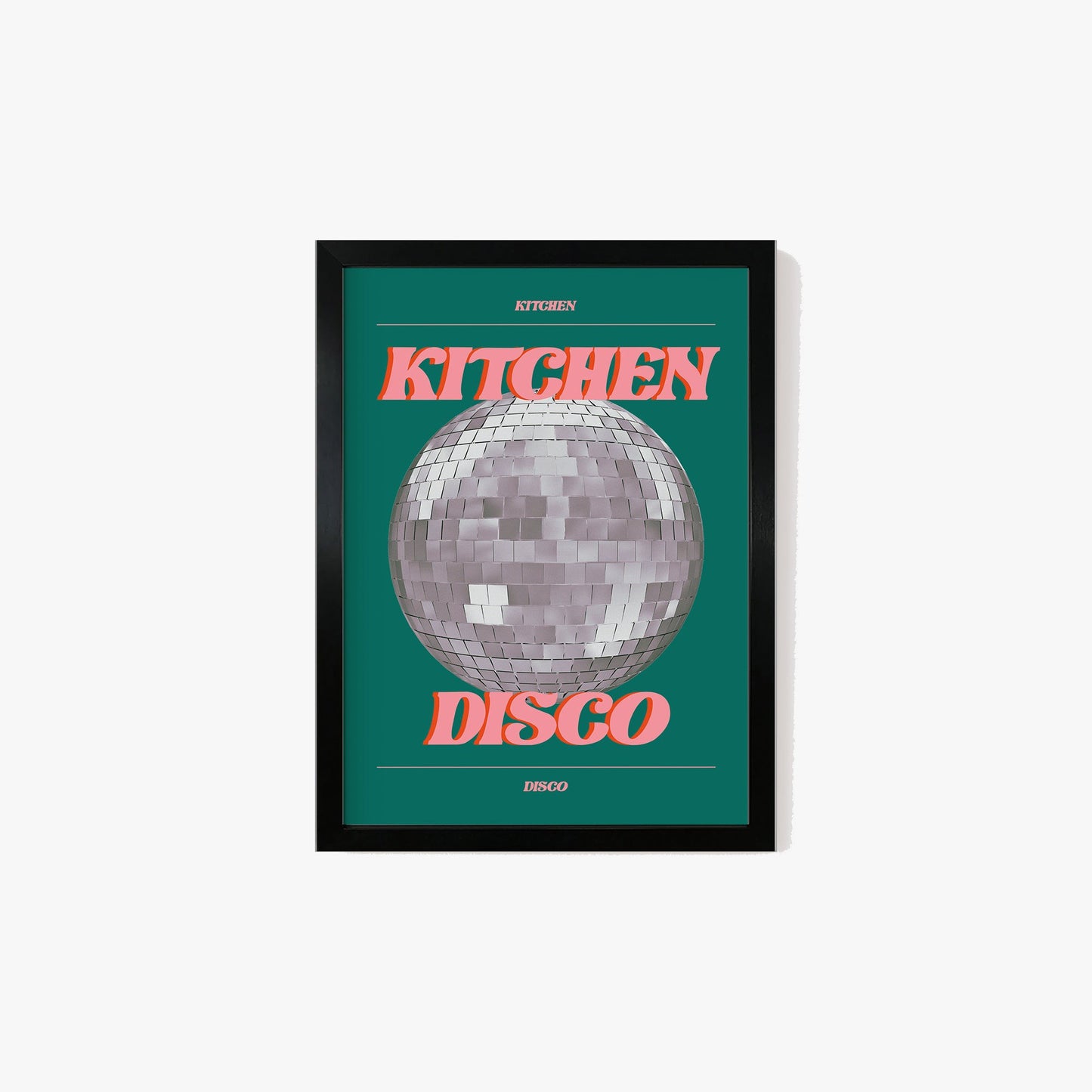 Kitchen Disco Retro Print