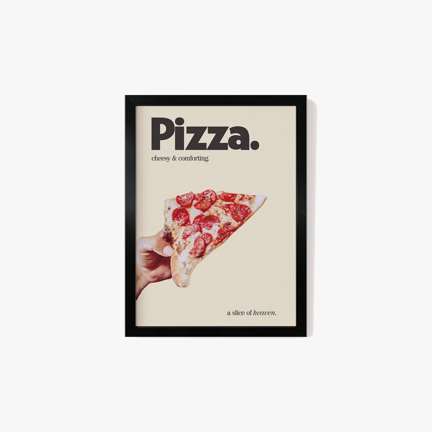 Retro Pizza Kitchen Print