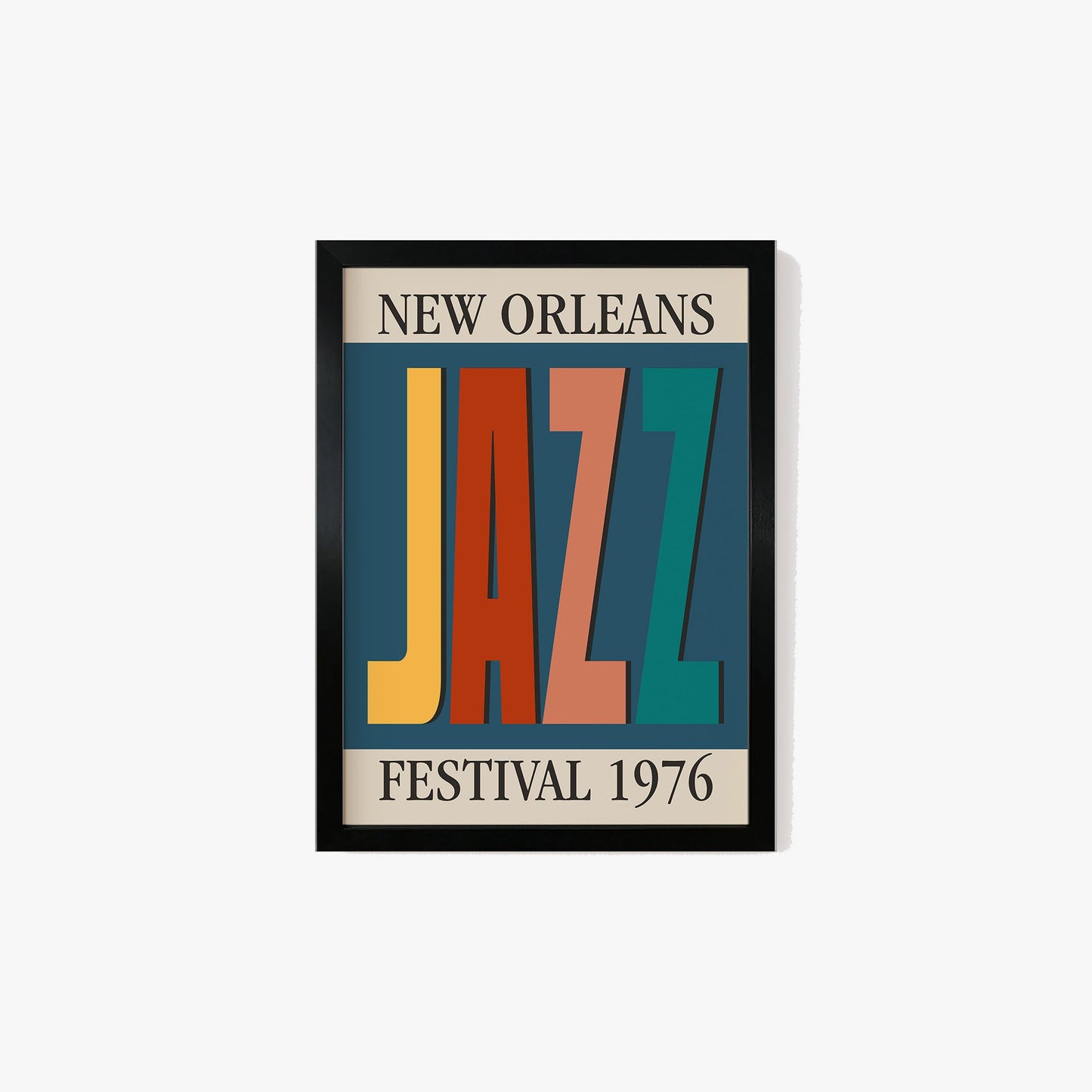 Vintage Jazz Festival Print