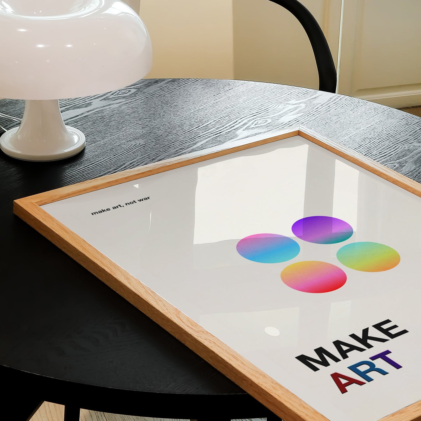 Make Art Not War Print