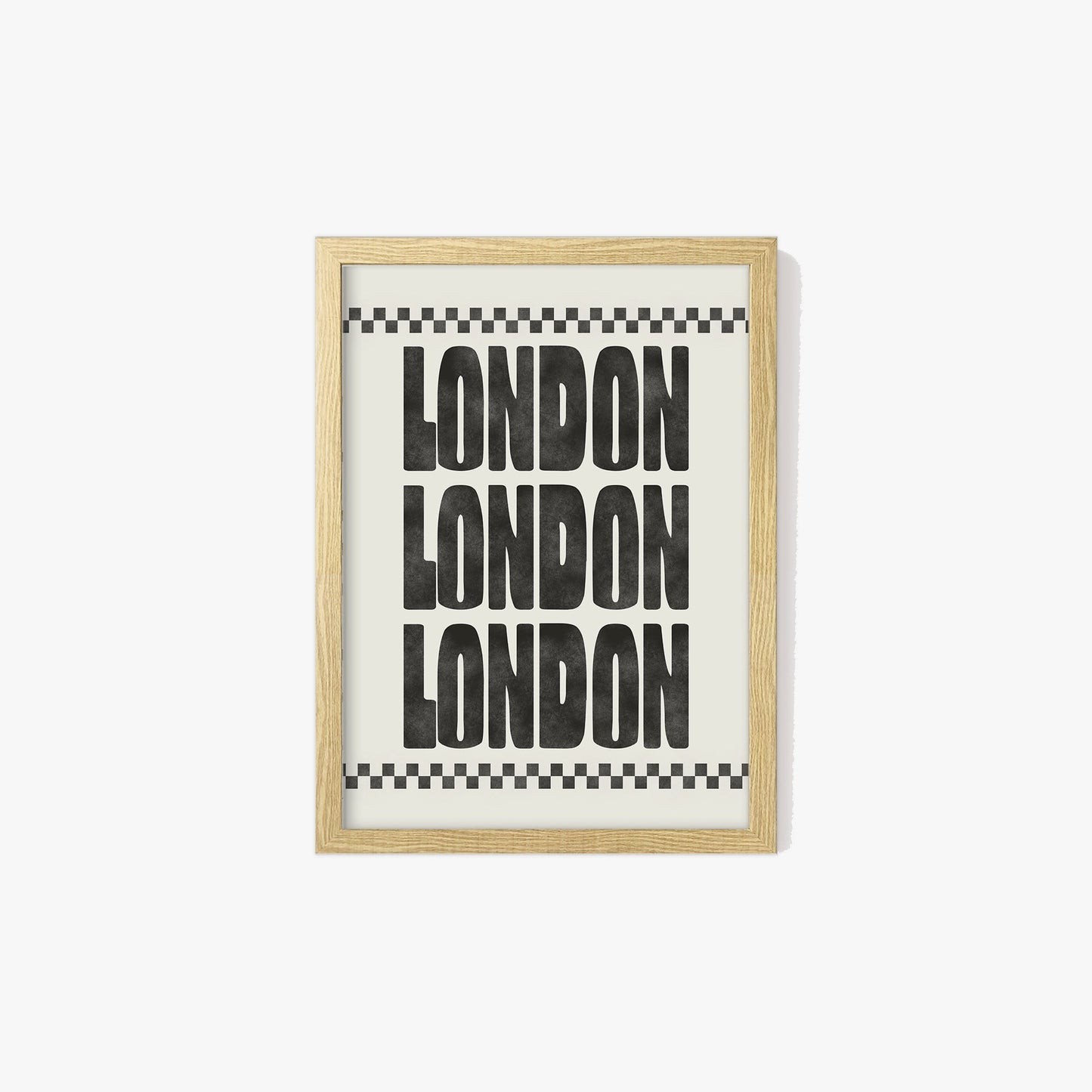 Retro London Travel Print