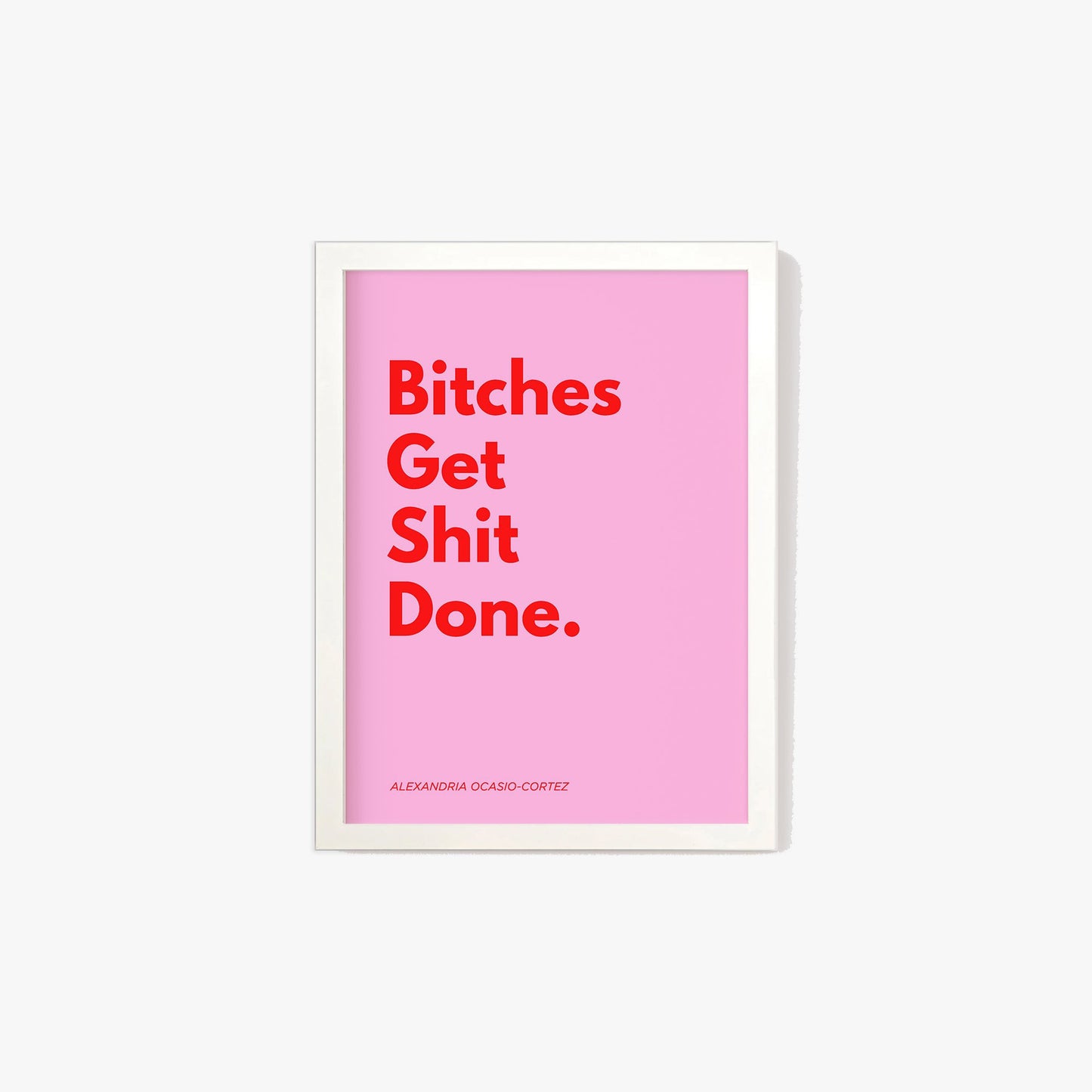 Bitches Get Shit Done Print