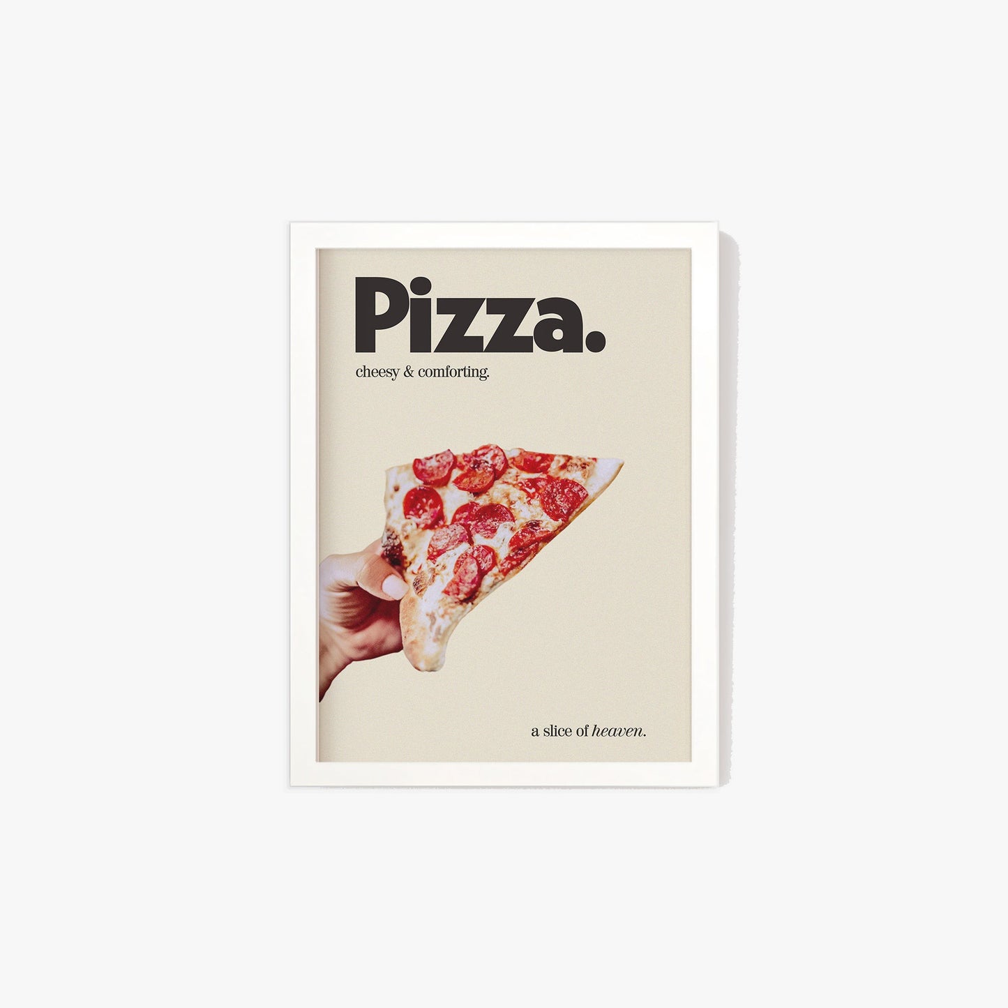 Retro Pizza Kitchen Print