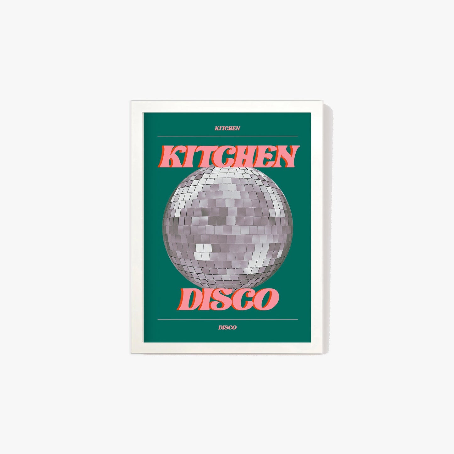 Kitchen Disco Retro Print