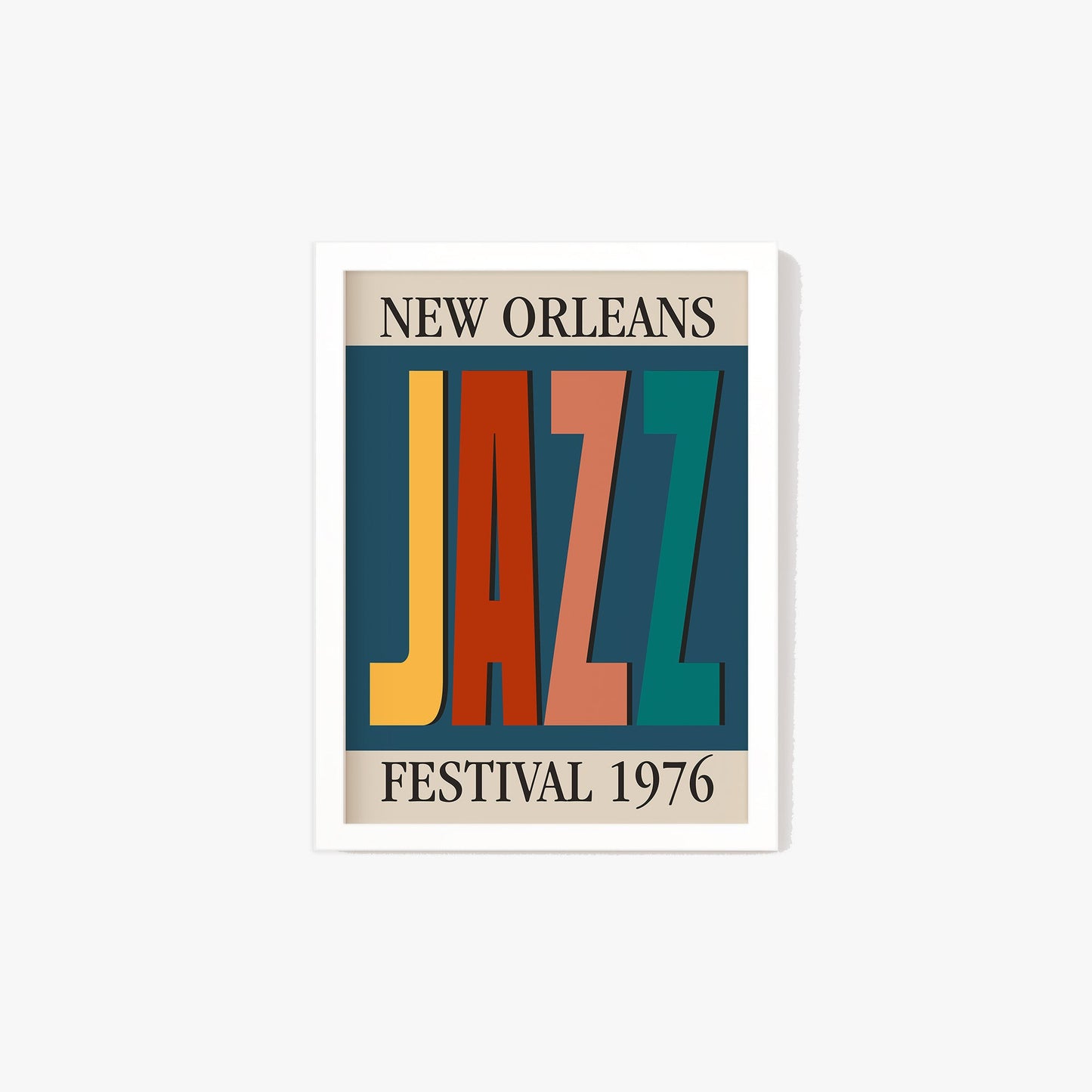 Vintage Jazz Festival Print