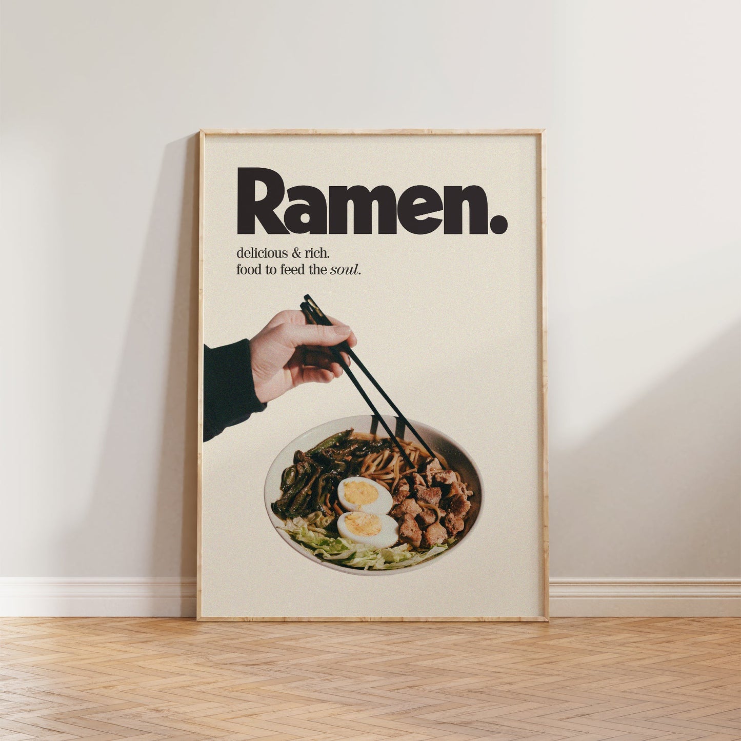 Retro Ramen Print