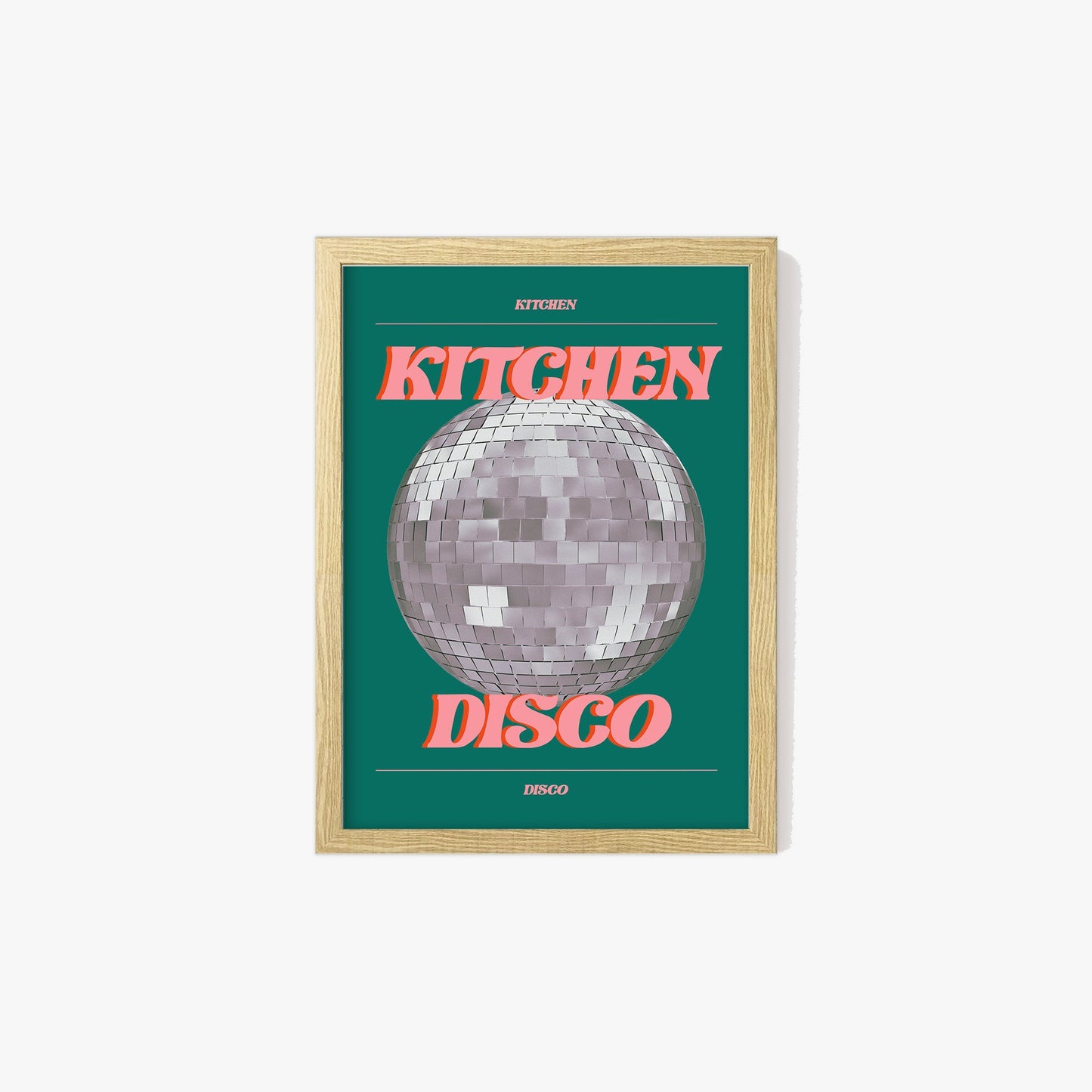 Kitchen Disco Retro Print