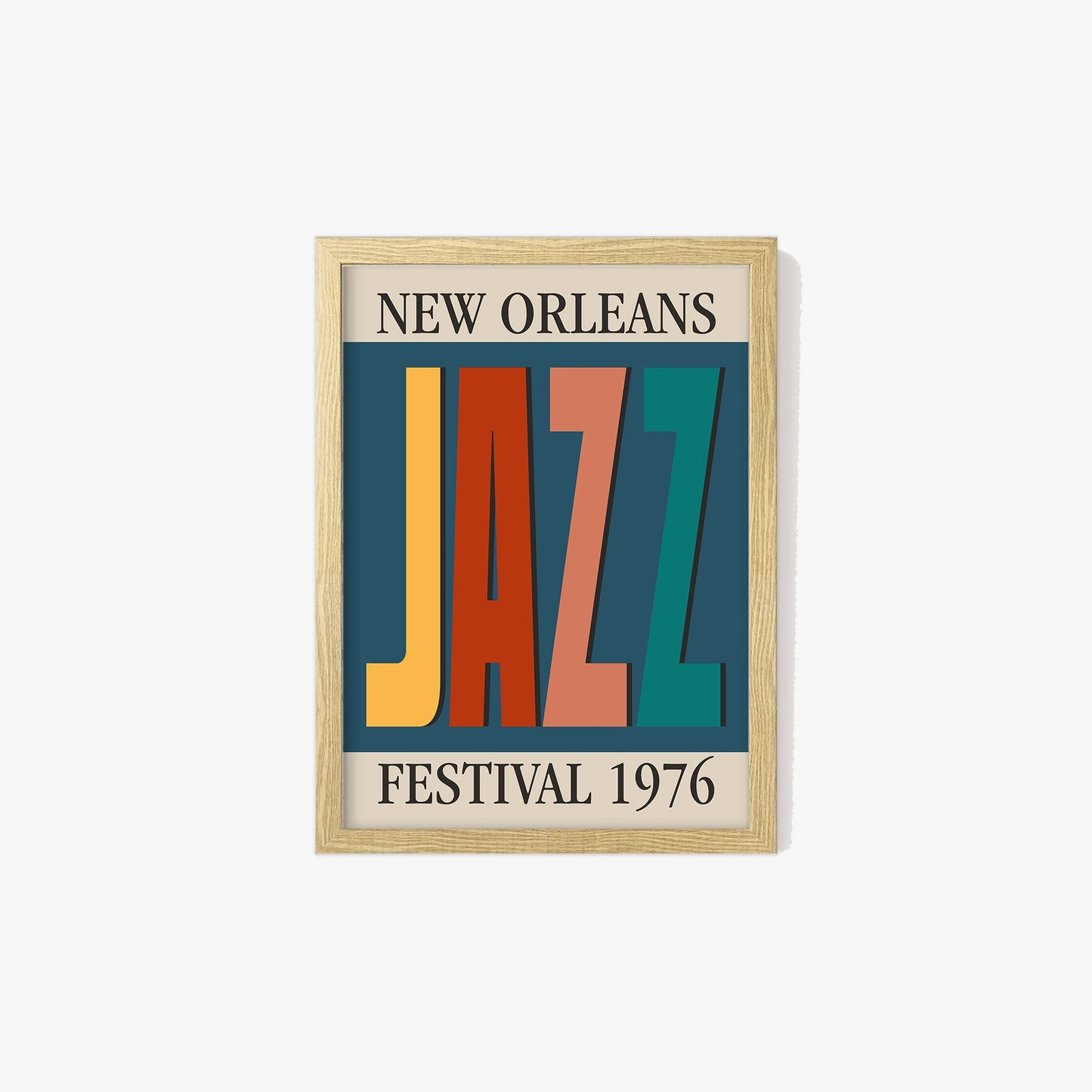 Vintage Jazz Festival Print