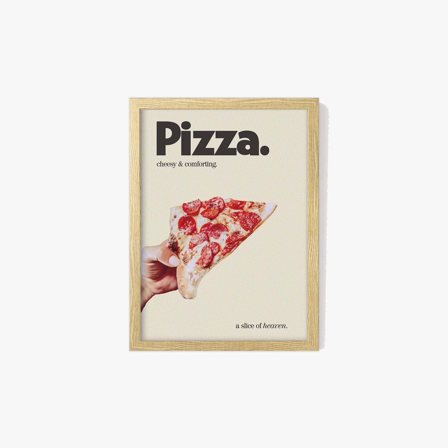 Retro Pizza Kitchen Print