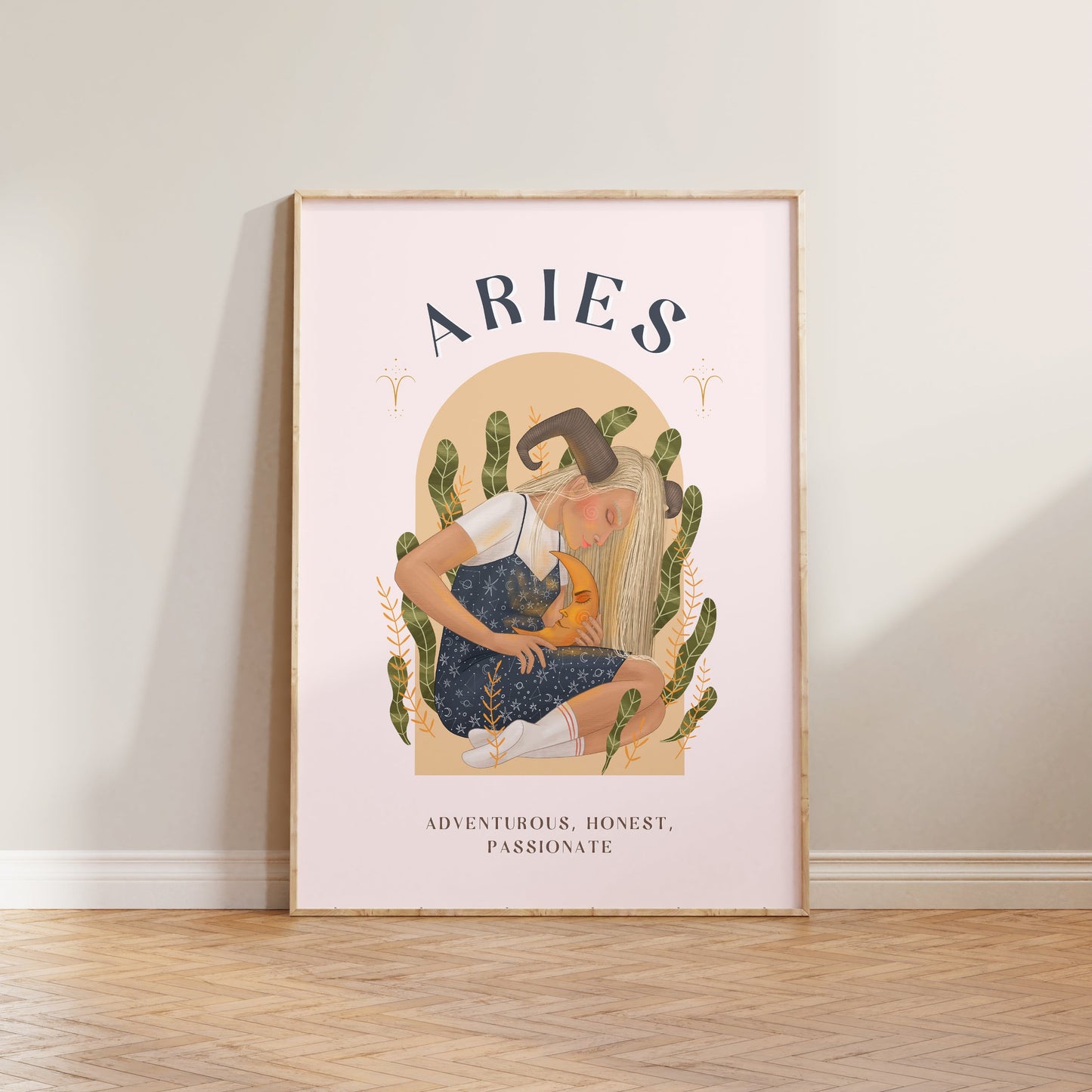 Aries Illustrated Print