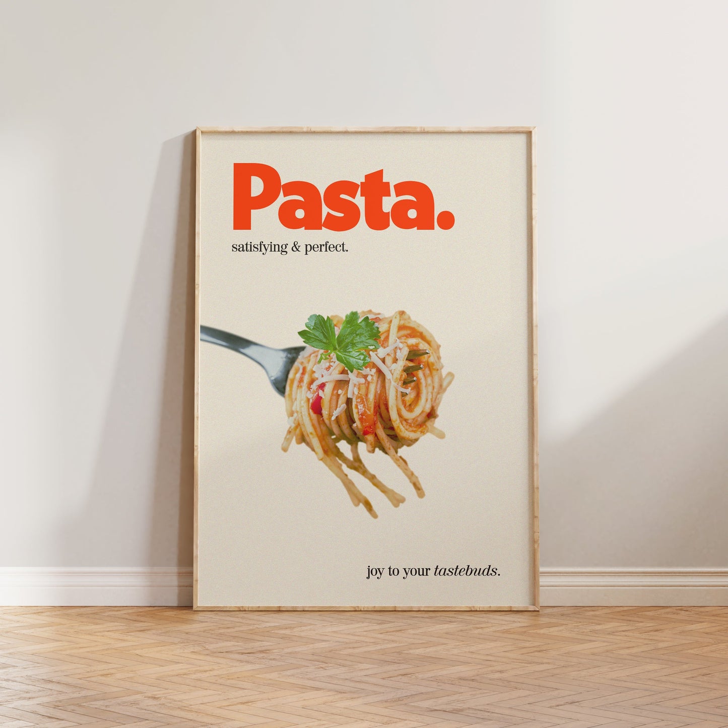 Retro Pasta Print