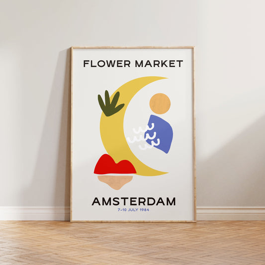Flower Market Amsterdam Print #3