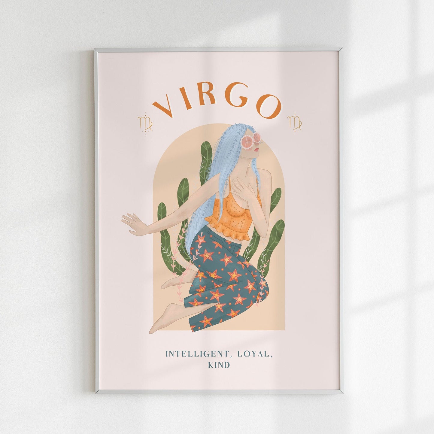 Virgo Illustration Print