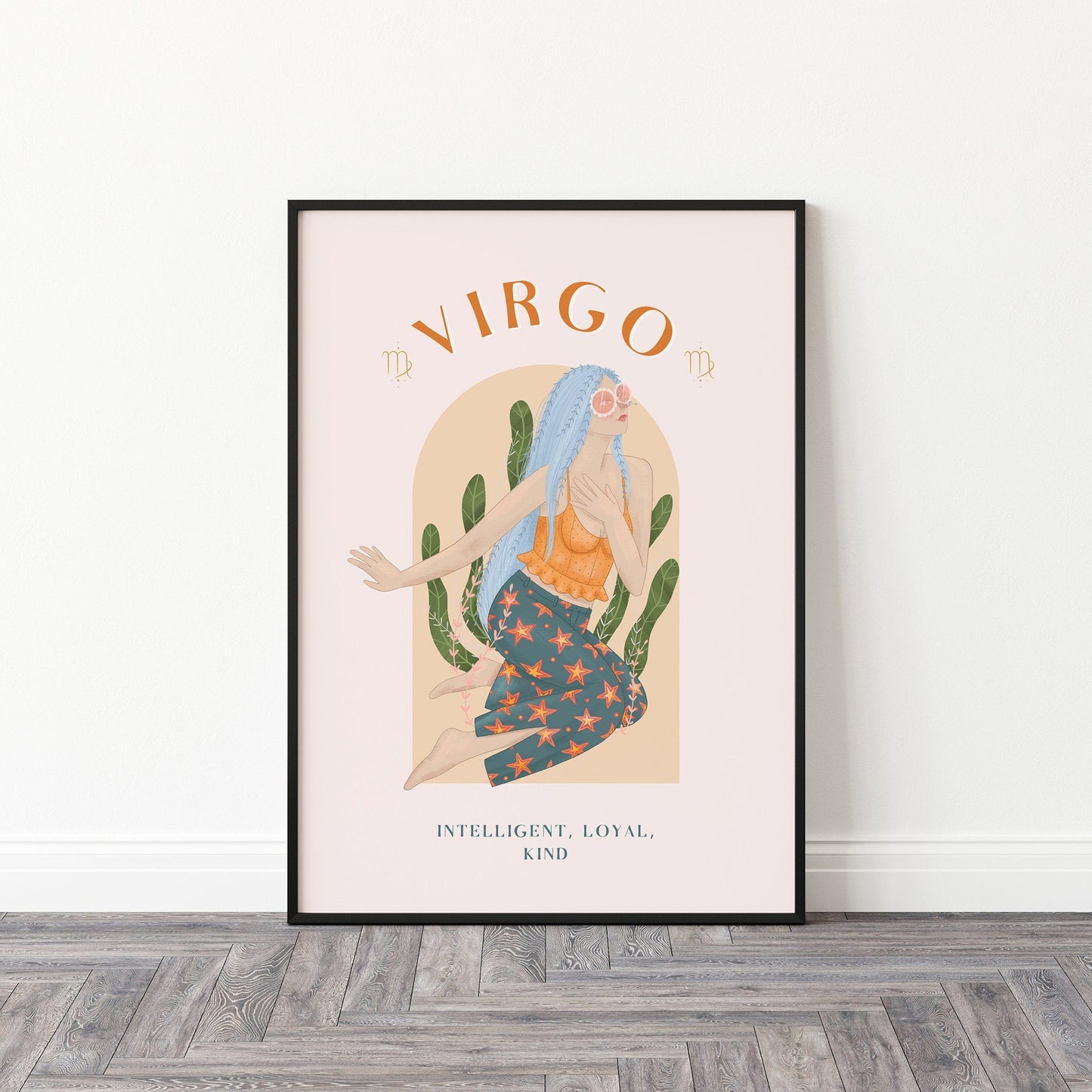 Virgo Illustration Print